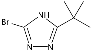 5-溴-3-叔丁基-1H-1,2,4-三唑