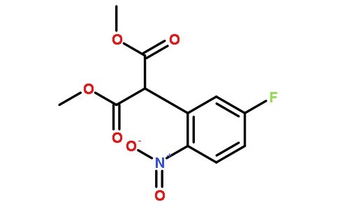 2-(5-fluoro-2-nitro-phenyl)-malonic acid dimethyl ester