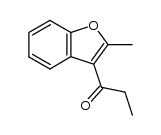 1-(2-methylbenzofuran-3-yl)propan-1-one