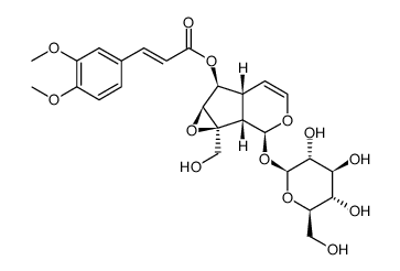 6-O-(3,4-二甲氧基肉桂酰)梓醇对照品(标准品) | 147714-71-4
