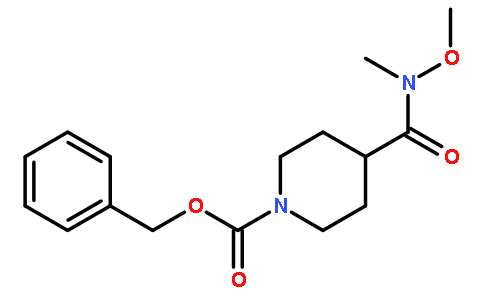 1-Cbz-N-甲氧基-N-甲基-4-哌啶甲酰胺