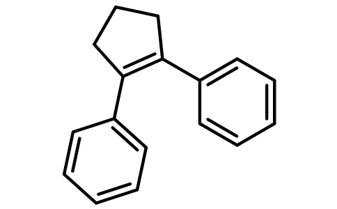 1,1'-(1-环戊烯-1,2-二基)二苯