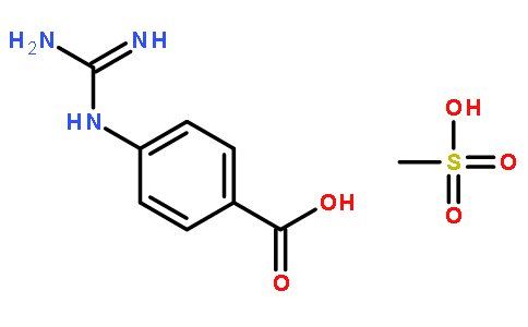 4-胍基苯甲酸甲烷磺酸盐