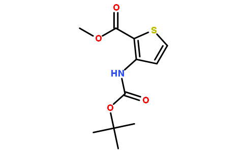 3-叔丁氧基羰基氨基-噻吩-2-羧酸甲酯