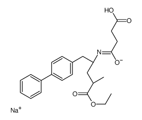 sodium,4-[[(2S,4R)-5-ethoxy-4-methyl-5-oxo-1-(4-phenylphenyl)pentan-2-yl]amino]-4-oxobutanoate