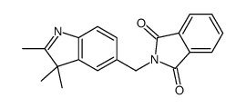 2-[(2,3,3-trimethylindol-5-yl)methyl]isoindole-1,3-dione
