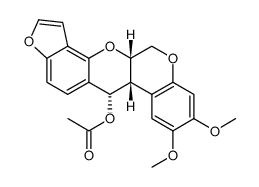 12-脱氧代-12ALPHA-乙酰氧基鱼藤酮对照品(标准品) | 150226-21-4