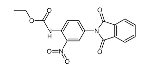 氨甲酸,[4-(1,3-二氢-1,3-二羰基-2H-异吲哚-2-基)-2-硝基苯基]-, 乙基酯