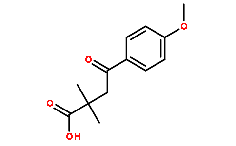 4-(4-甲氧基苯基)-2,2-二甲基-4-氧代丁酸