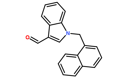 1-(1-萘基甲基)-1H-吲哚-3-甲醛