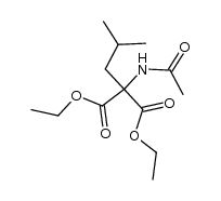 acetylamino-isobutyl-malonic acid diethyl ester