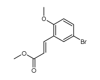 (E)-methyl 3-(5-bromo-2-methoxyphenyl)acrylate