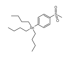 1-methanesulfonyl-4-(tributylstannyl)benzene