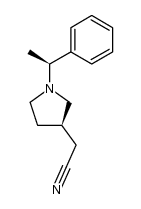 (3R)-1-[(1S)-1-phenylethyl]-3-pyrrolidineacetonitrile