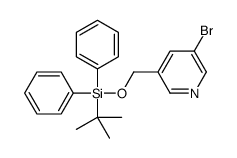 吡啶,  3-溴-5-[[[(1,1-二甲基乙基)二苯基甲硅烷基]氧代]甲基]-
