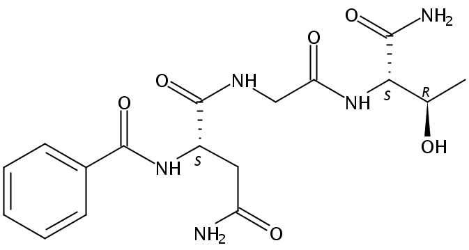 BZ-ASN-GLY-THR-NH2