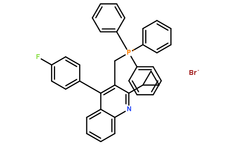 [2-环丙基-4-(4-氟苯基)-喹啉-3-基]甲基三苯基溴化鏻