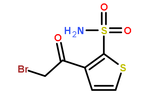 3-(2-溴乙酰基)噻吩-2-磺酰胺