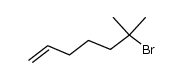 6-Methyl-hept-1-en-6-ylbromid