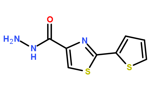 2-thiophen-2-yl-1,3-thiazole-4-carbohydrazide