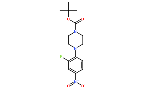 4-(2-氟-4-硝基苯基)哌嗪-1-羧酸叔丁酯