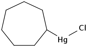 Cycloheptylmercuric chloride