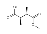 (R,R)-2,3-dimethyl-succinic acid monomethyl ester