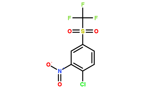 1-氯-2-硝基-4-三氟甲烷磺酰基苯