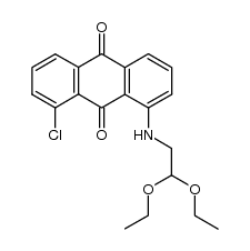 1-chloro-8-((2,2-diethoxyethyl)amino)anthracene-9,10-dione