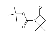 tert-butyl 2,2-dimethyl-4-oxoazetidine-1-carboxylate