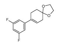 8-(3,5-difluorophenyl)-1,4-dioxaspiro[4.5]dec-7-ene