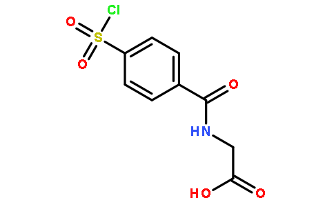 [[4-(氯磺酰基)苯甲酰基]氨基]乙酸