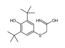 2-(3,5-ditert-butyl-4-hydroxyphenyl)sulfanylacetamide