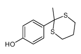 4-(2-methyl-1,3-dithian-2-yl)phenol