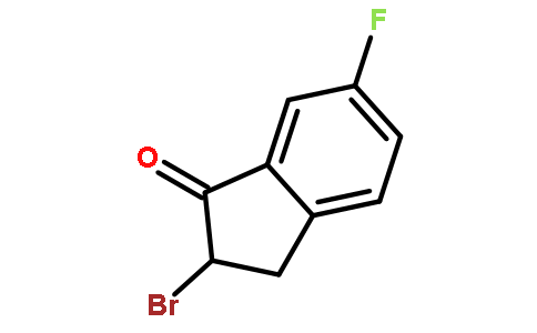 2-溴-2,3-二氢-6-氟-1H-茚-1-酮