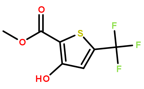 3-羟基-5-三氟甲基-2-噻吩羧酸甲酯
