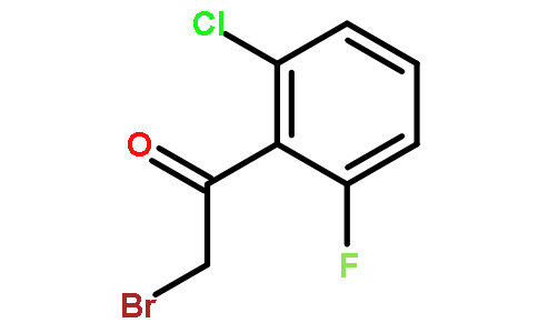 2-氟-6-氯苯甲酰甲基溴化物