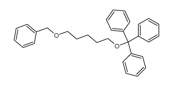 (((5-(benzyloxy)pentyl)oxy)methanetriyl)tribenzene