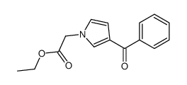 ethyl 2-(3-benzoylpyrrol-1-yl)acetate
