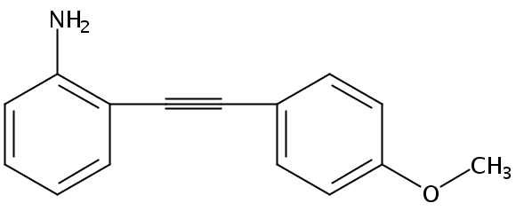 (2 -(4-甲氧基苯基)乙炔基)烷基苯