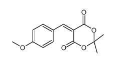 5-[(4-methoxyphenyl)methylidene]-2,2-dimethyl-1,3-dioxane-4,6-dione