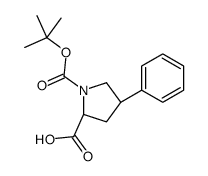 (2R,4R)-1-(叔丁氧基羰基)-4-苯基吡咯烷-2-羧酸