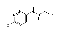 3-(2,3-dibromo-2-ethylidenehydrazino)-6-chloropyridazine