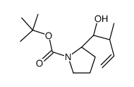 (2S,1’R,2’S)-N-(叔丁氧基羰基)-2-(1’-羟基-2’-甲基-3’-丁烯)-吡咯烷