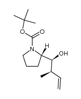 (2S,1'S,2'R)-N-(tert-butoxycarbonyl)-2-(1'-hydroxy-2'-methyl-3'-butenyl)-pyrrolidine