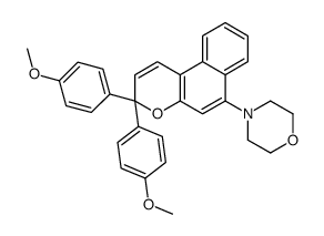 3,3-二甲氧苯基-6-吗啉代-3H-萘并[2,1-b]吡喃