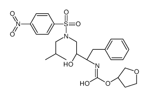 [(1S,2R)-3-[[(4-硝基苯基)磺酰基](2-甲基丙基)氨基]-2-羟基-1-苯基甲基)丙基]氨基甲酸,(3S)-四氢-3-呋喃基酯