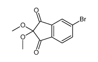 5-bromo-2,2-dimethoxyindene-1,3-dione