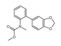 methyl N-methyl-N-[o-(3',4'-methylenedioxyphenyl)phenyl]carbamate