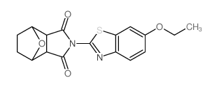 2-(6-ethoxy-1,3-benzothiazol-2-yl)-3a,4,5,6,7,7a-hexahydro-octahydro-1H-4,7-epoxyisoindole-1,3-dione